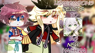 ~|Uppermoons Reacts To Nahida as New Hashira|~|GCRV|~