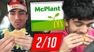 Who Has The Best VEGETARIAN Fast Food Item?! (Fast Food Ranking Challenge)