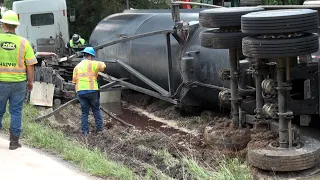 062821 SH 105 EAST 18 WHEELER CRASH