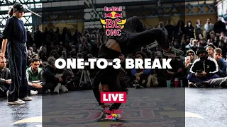 One-to-3 Break | Red Bull BC One Camp France 2021 | LIVESTREAM