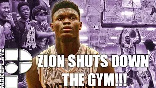 Zion Williamson SHUTS DOWN THE GYM in FINAL Game of Summer!