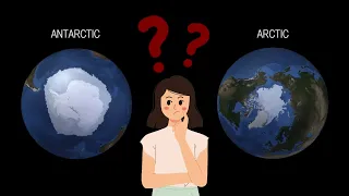 What is the difference between the North and South Poles?