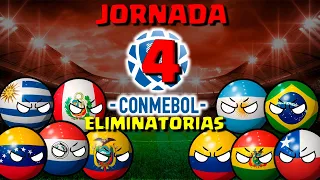 JORNADA 4  Eliminatorias CONMEBOL  countryballs