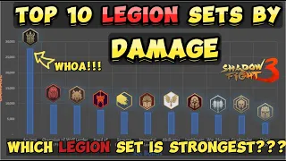 Every Legion Set Ranked by DAMAGE - Shadow Fight 3