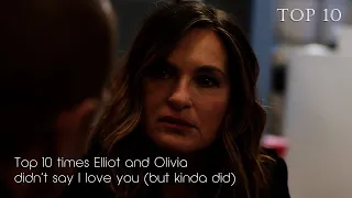 Top 10 times Elliot and Olivia didn't say I love you (but kinda did)