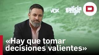 Abascal con El Debate: «Para combatir el golpe hay que tomar decisiones valientes y arriesgadas»