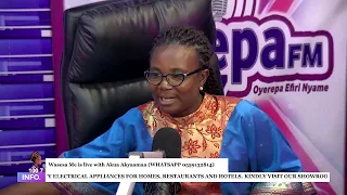 Wasesa Me is live with Akua Akyaamaa (WHATSAPP 0559132814) 26-03-23