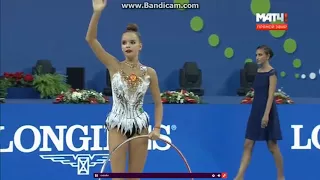 Дина Аверина обруч финал — Чемпионат Мира Пезаро 2017