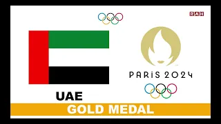UAE / GOLD MEDAL / Paris 2024 Olympics
