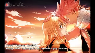 [Aegisub effect] lyric Azayaka na tabiji - Mori Megumi - Fairy Tail ED21