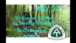 Day 27 Appalachian Trail 2024 Supported Flip Flop Thru Hike