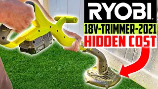 [WATCH BEFORE YOU BUY] Ryobi 18v One+ 10" String Trimmer Review - 2021