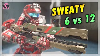 Sweaty 6v12 vs Papel on Noctus! - Halo 5: Guardians