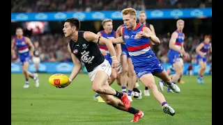 Zac Fisher - Highlights - AFL Round 2 2022 - Carlton Blues @ Western Bulldogs