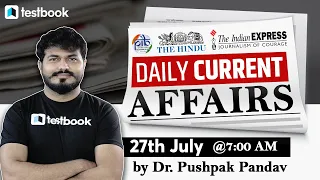 Current Affairs Today | 27 July Current Affairs 2021 in Hindi and English | Pushpak Sir