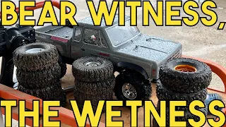 Crawler Canyon Presents: The Wetness.  A rainy day, wet tire, wet rock "test."