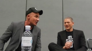 Wentworth Miller & Dominic Purcell talk Prison Break at Wondercon 2017