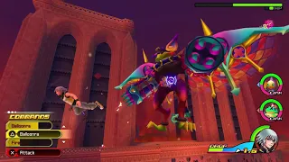 Kingdom Hearts Dream Drop Distance HD - Wargoyle (Riku) No Damage (Critical Mode)