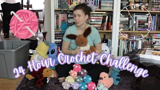 Crochet for 24 HOURS STRAIGHT |  How many plushies can I make in 1 DAY? | 24 Hour Crochet Challenge