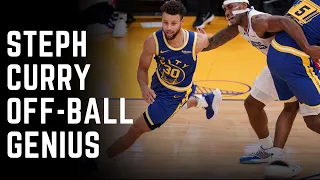 Steph Curry's Off-Ball Movement Is What Separates Him - The Xs and Os Of His Off-Ball Game