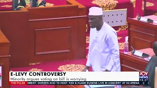 E-Levy Controversy: Minority argues voting on bill is worrying - The Pulse on JoyNews (4-2-22)