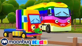 Rainbow Baby Truck Song | Gecko's Garage Songs | Children's Music | Vehicles For Kids!