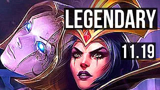 ORIANNA vs LEBLANC (MID) | Legendary, 1.1M mastery, 300+ games | NA Diamond | v11.19