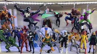 MARVEL LEGENDS SPIDER-MAN/SPIDER-VERSE COLLECTION DISPLAY 2022 UPDATED WALKTHROUGH