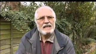 Dave Lee Travis talks to the media