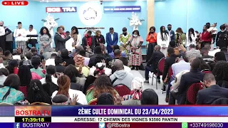 2ÈME CULTE DOMINICAL DU 23/04/2023