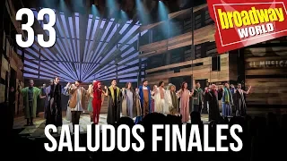 33 EL MUSICAL - Saludos finales del Estreno (Madrid, 2018)