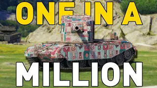 1 in a MILLION game of World of Tanks!