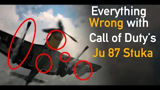 Everything Wrong With Call of Duty's Ju 87 Stuka #shorts