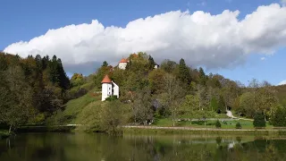 Grad Mirna, 6.11.2023 ( kratek video zapis s povečano hitrostjo predvajanja )