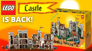 LEGO 90th Anniversary Celebration Set Revealed: Classic Lion Knight's Castle!