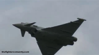 RAF TYPHOON DISPLAY 2019. Royal International Air Tattoo