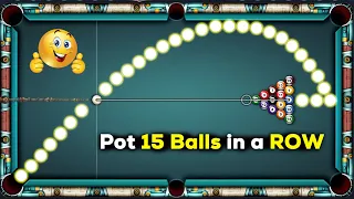 8 Ball Pool - Level 999 Kiss Shot & 15 Balls POTTED in a ROW - Berlin Awesomeness #20 - GamingWithK