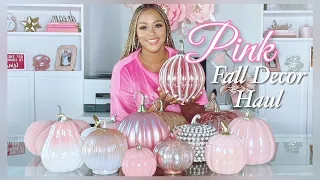 Pink Fall Decor Haul and Juicy Couture | Ross, T.J.Maxx, and HomeGoods