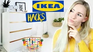 Psst...Diese IKEA HACKS musst du kennen! Geniale Organisation & günstige DIY  Deko Ideen!