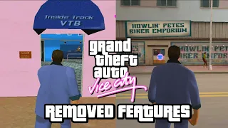 GTA Vice City Beta and Removed Features