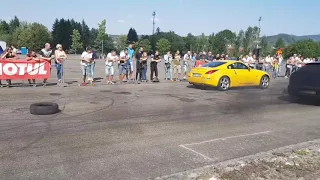 Nissan 350Z VS Seat Leon Tuning Kopřivnice 9.9 2017