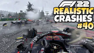 F1 22 REALISTIC CRASHES #40