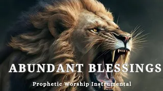 Prophetic Warfare Worship Instrumental Music -ABUNDANT BLESSINGS|Background Prayer Music