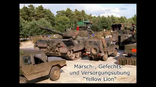 Marsch- u. Gefechtsübung, "Yellow Lion"  BE 17. Gemechaniseerde Brigade, September ´95, Teil 4