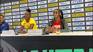 Budapest 2023: Shericka Jackson teases Sha’Carri Richardson on USA-Jamaica rivalry