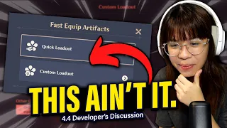 The 4.4 Artifact Loadout Update Is NOT What I Expected... (Genshin Impact)