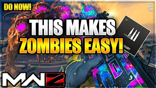 THIS * 1 SHOT * WEAPON MAKES ZOMBIES INSANELY EASY! (DO NOW!) -MW3 ZOMBIES (SUPER BROKEN)