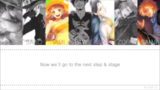 One Piece ED「Next Stage」Color Coded Lyrics【Eng+Romaji】