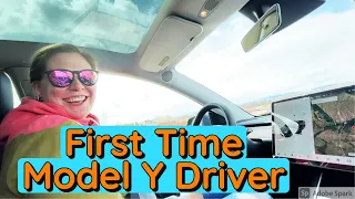 Emily Behind the Wheel, Watch her Setup and Drive a Model Y, You Can Too!