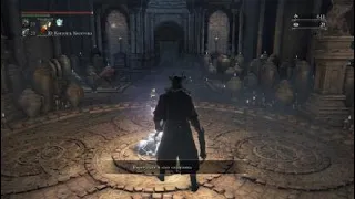 Bloodborne Открытие главных ворот без ключа.